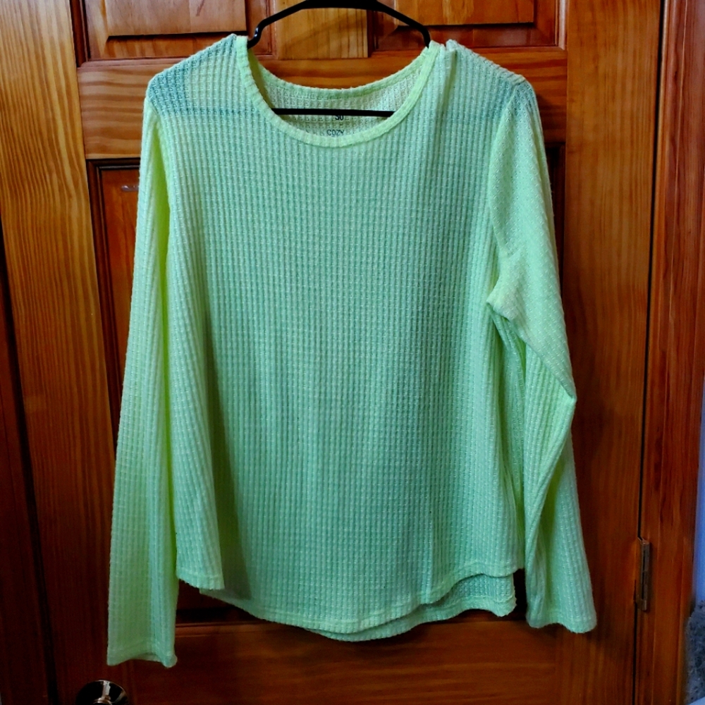 Neon Cozy Top